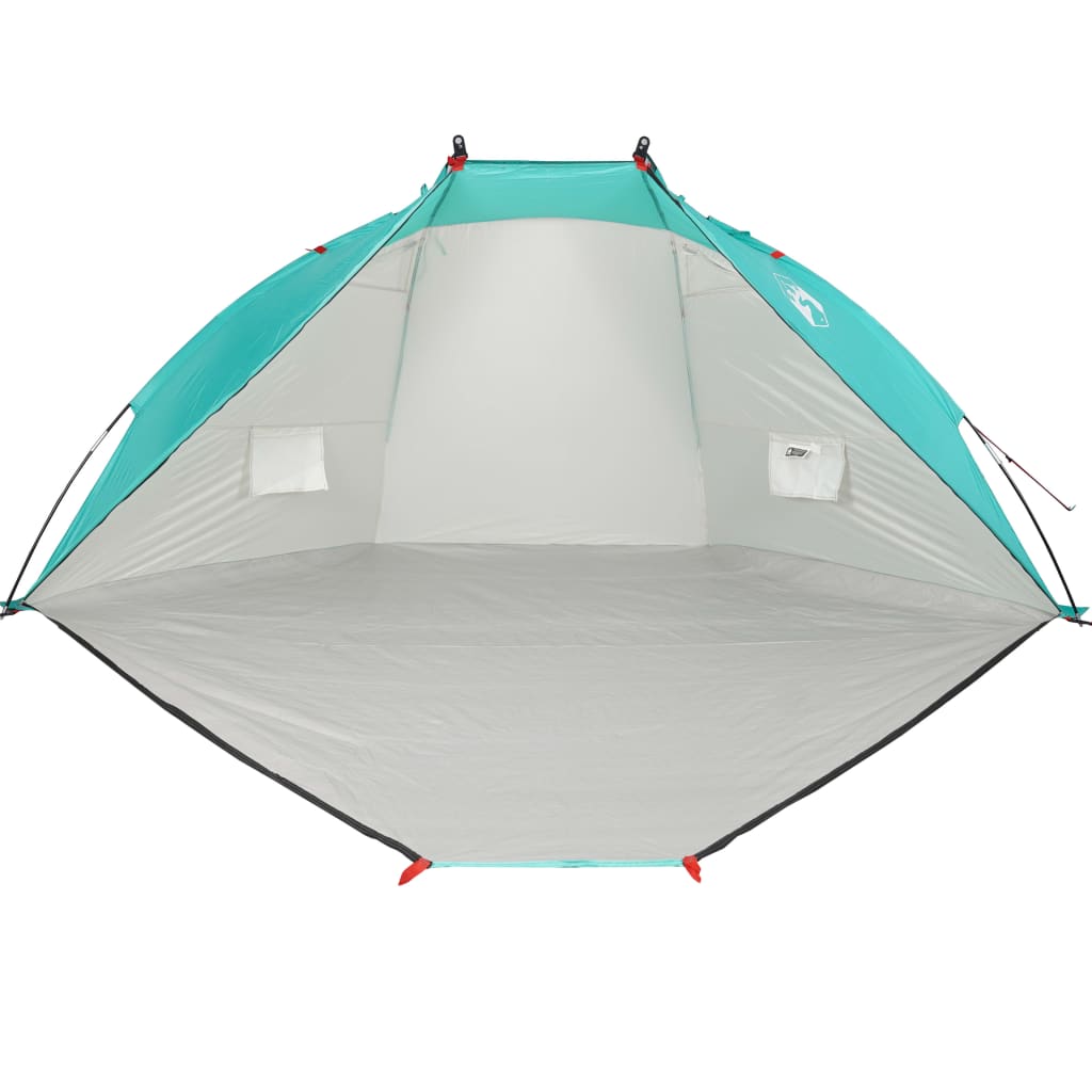 Beach tent sea green 268x223x125 cm 185T polyester