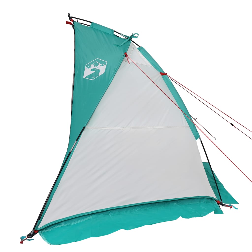 Beach tent sea green 268x223x125 cm 185T polyester