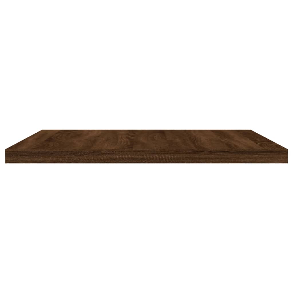 Wandregale 4 Stk. Braun Eichen-Optik 40x30x1,5 cm Holzwerkstoff