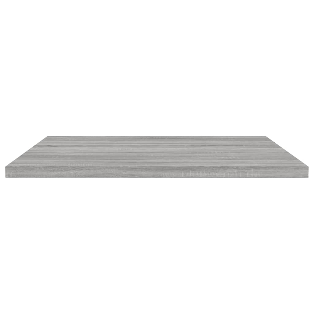 Wandregale 4 Stk. Grau Sonoma 40x50x1,5 cm Holzwerkstoff