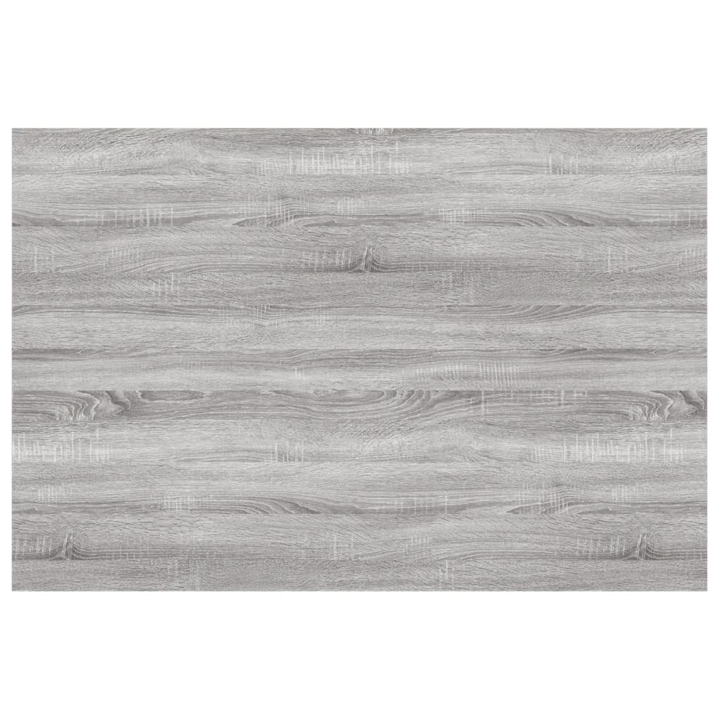 Wall shelves 4 pcs. Gray Sonoma 60x40x1.5 cm wood material