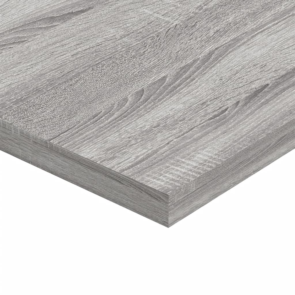 Wall shelves 4 pcs. Gray Sonoma 60x40x1.5 cm wood material