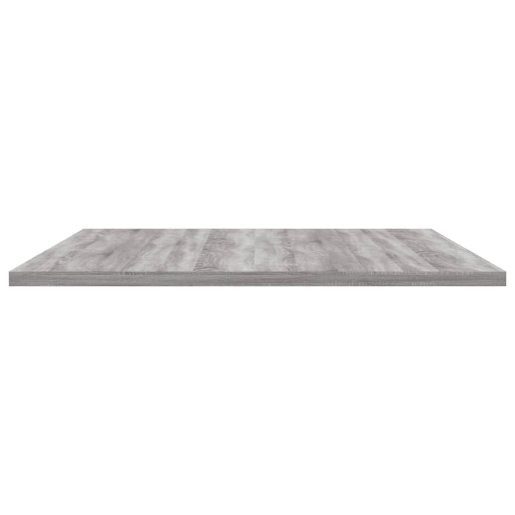 Étagères murales 4 pcs. Gris Sonoma 80x50x1,5 cm matériau bois