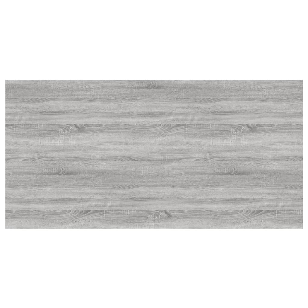 Wandregale 4 Stk. Grau Sonoma 100x50x1,5 cm Holzwerkstoff