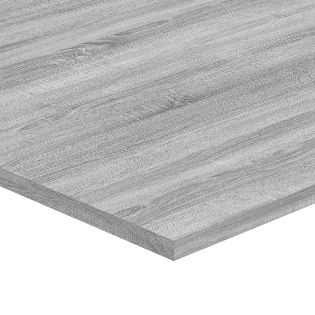 Wandregale 4 Stk. Grau Sonoma 100x50x1,5 cm Holzwerkstoff