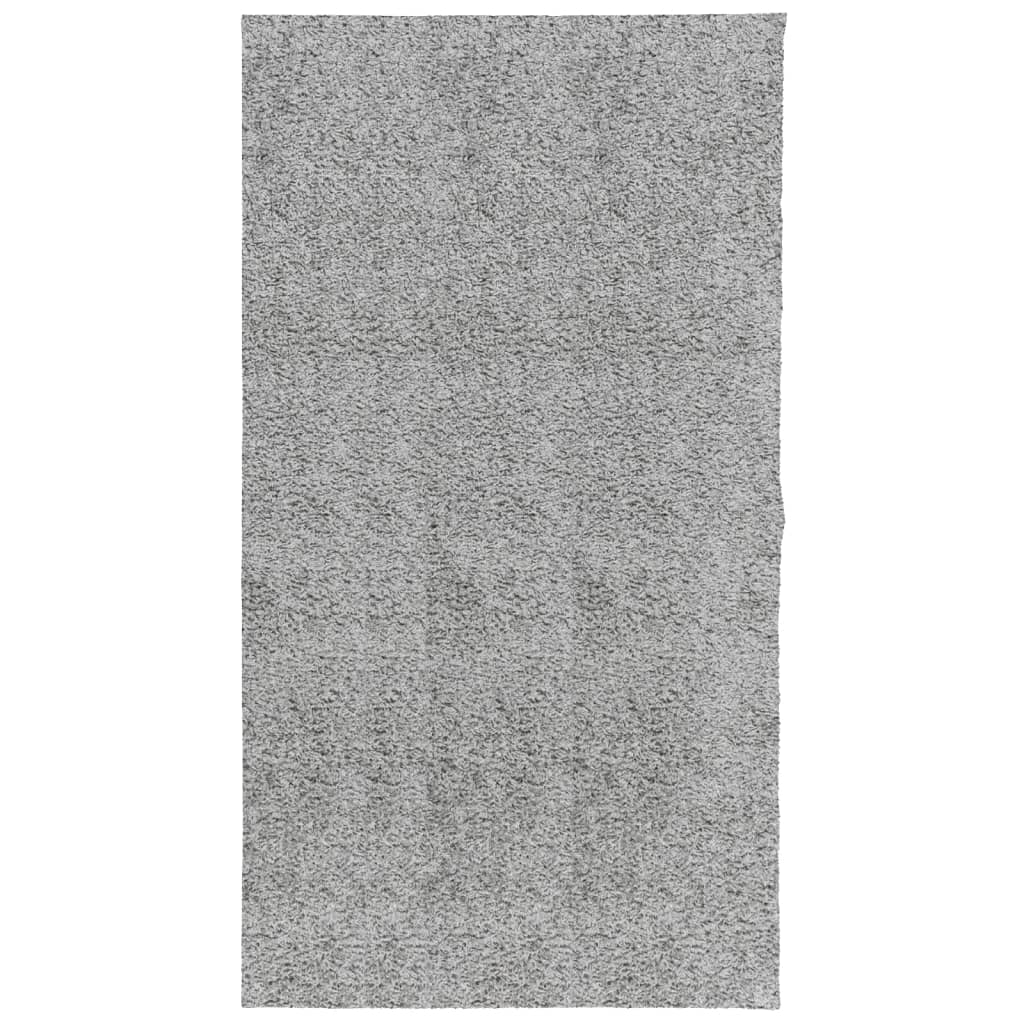 Shaggy Carpet PAMPLONA Deep Pile Modern Grey 80x150 cm