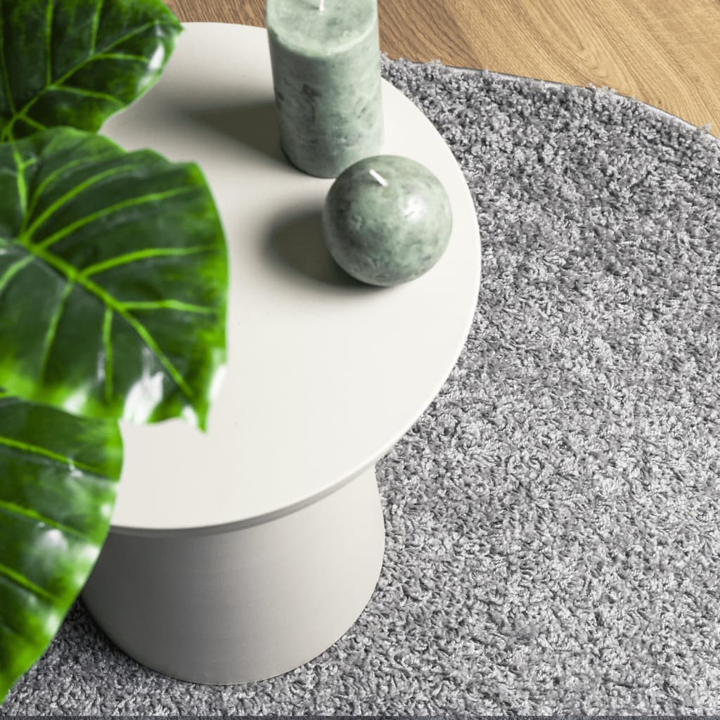 Shaggy Carpet PAMPLONA Deep Pile Modern Grey 80x250 cm