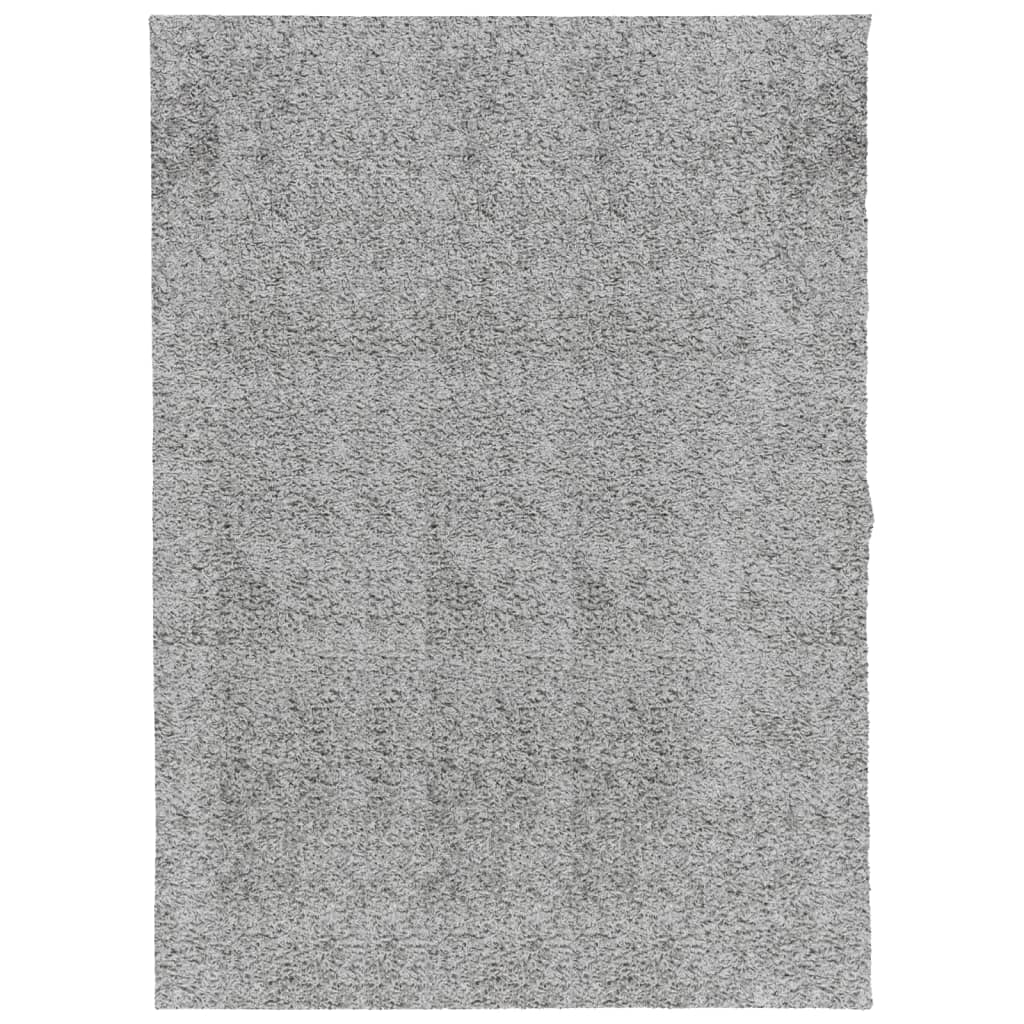 Shaggy Carpet PAMPLONA Deep Pile Modern Grey 140x200 cm