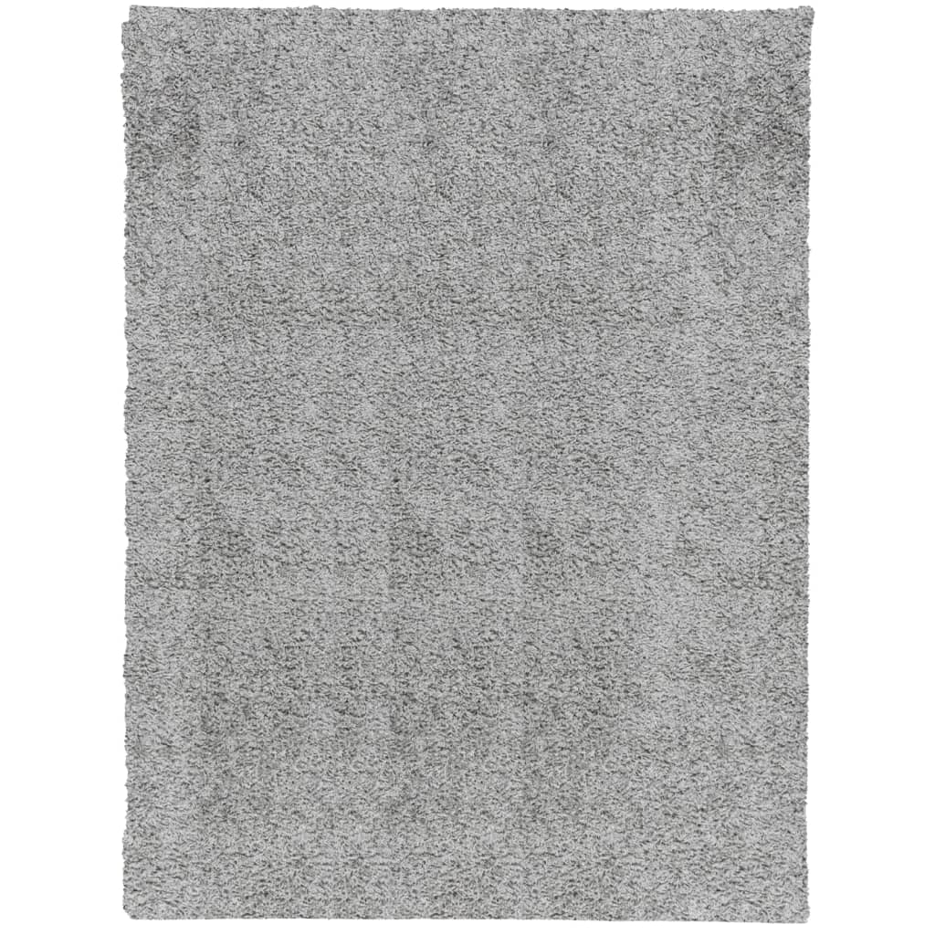 Shaggy-Teppich PAMPLONA Hochflor Modern Grau 300x400 cm
