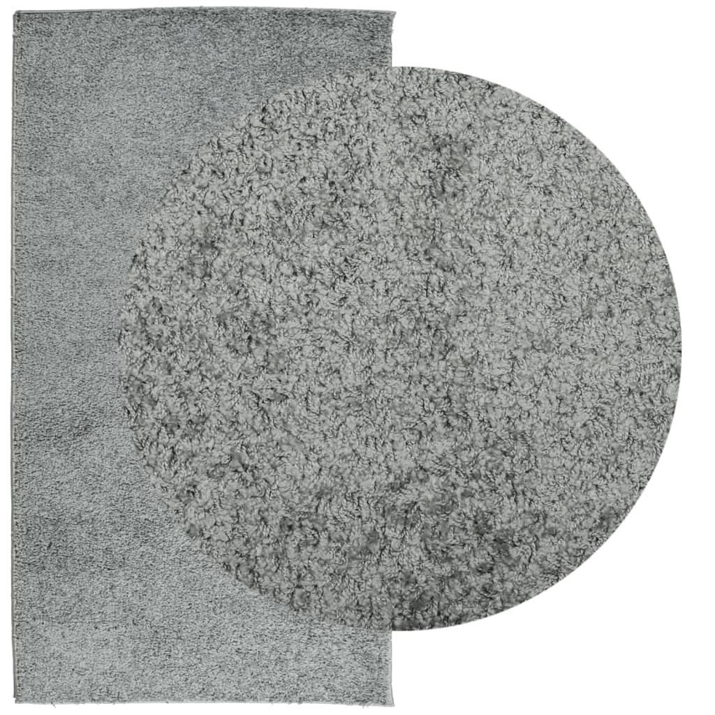 Tapis Shaggy Poils Longs Moderne Vert 60x110 cm