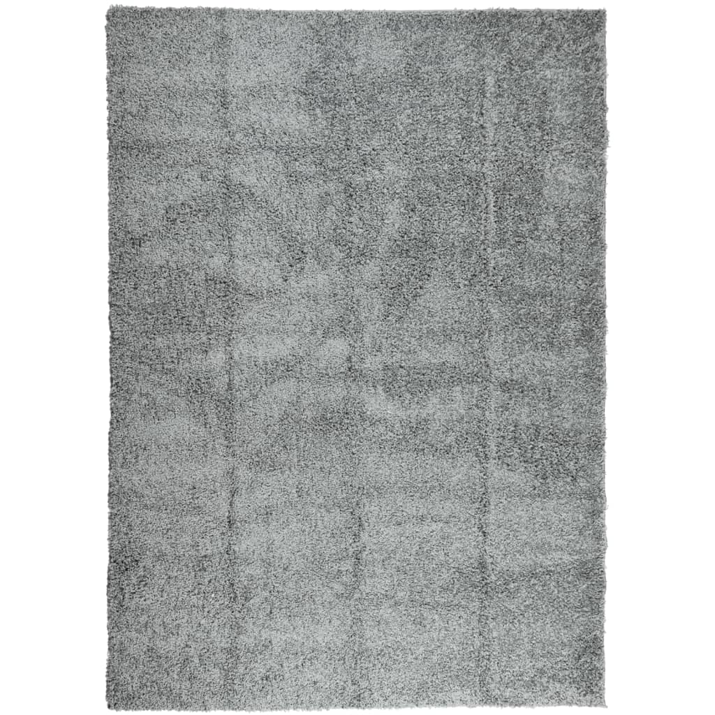 Tapis Shaggy Poils Longs Moderne Vert 240x340 cm