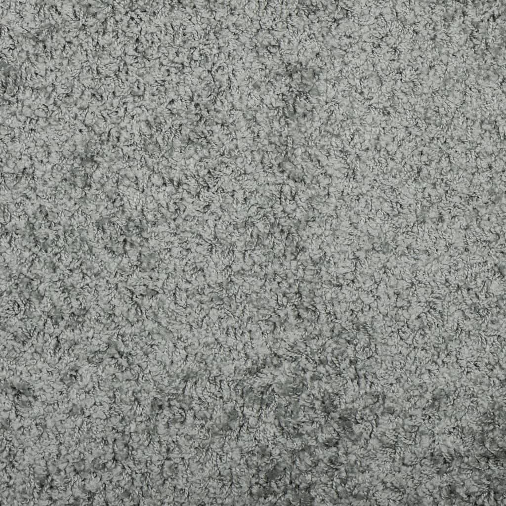 Tapis Shaggy Poils Longs Moderne Vert 240x340 cm