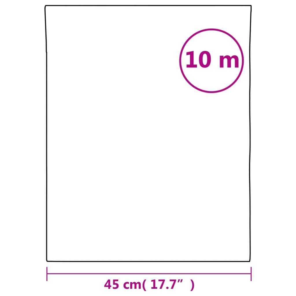 Fensterfolie Matt Grau 45x1000 cm PVC