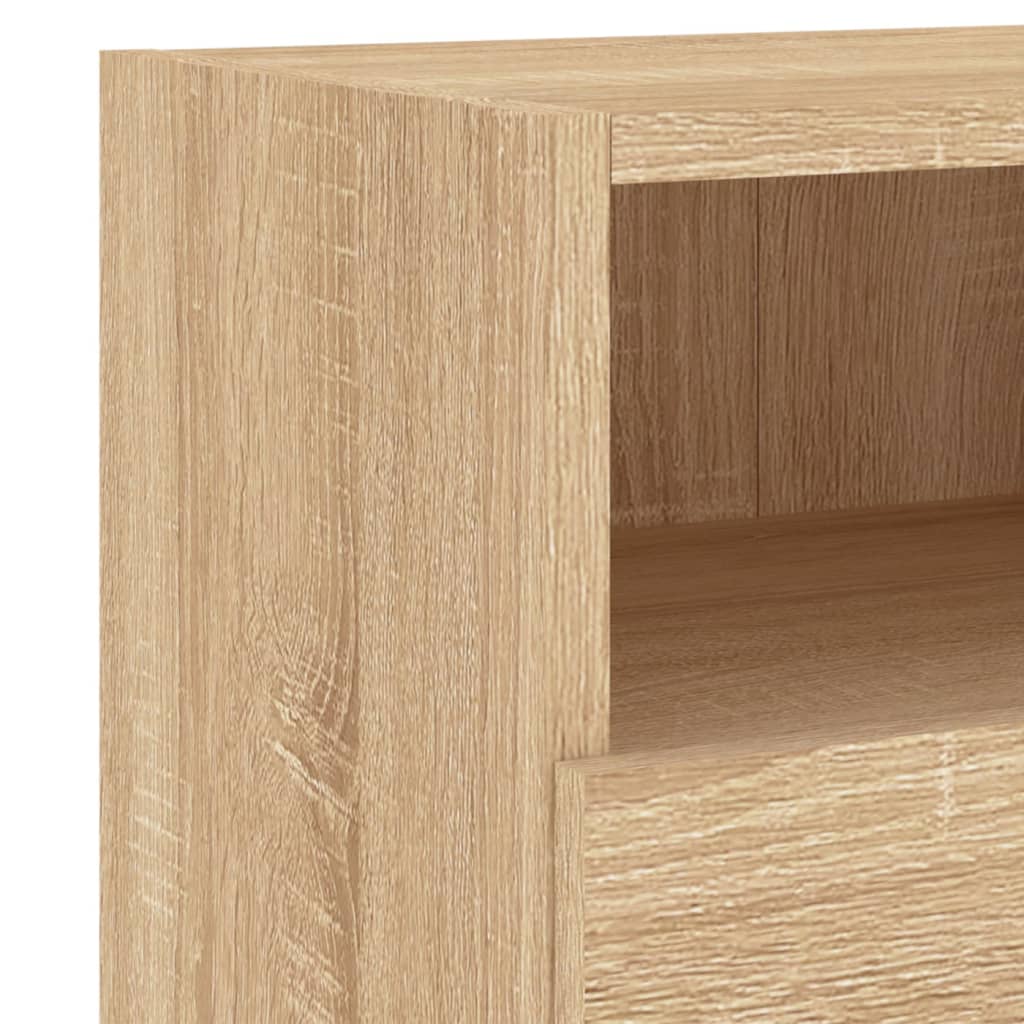 TV-Wandschränke 2 Stk. Sonoma-Eiche 60x30x30 cm Holzwerkstoff