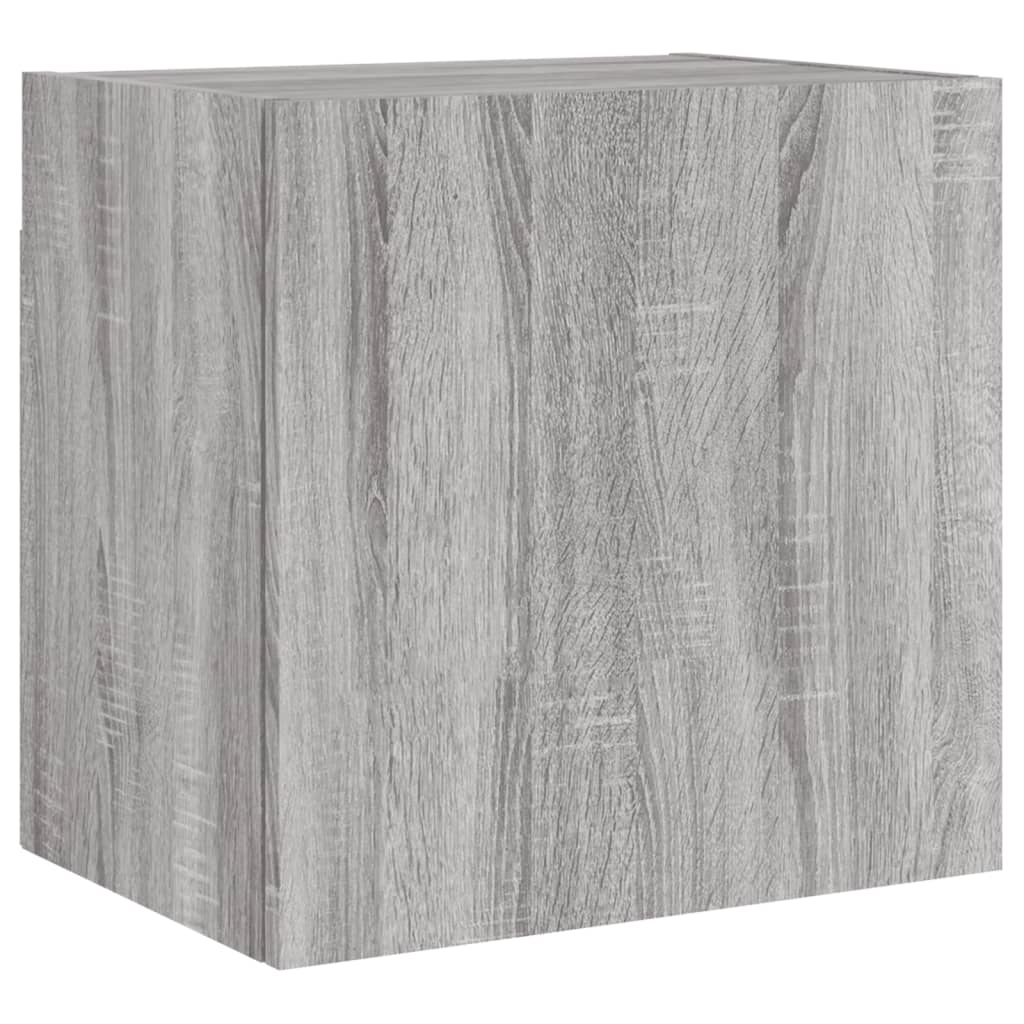 TV wall cabinet gray Sonoma 40.5x30x40 cm wood material
