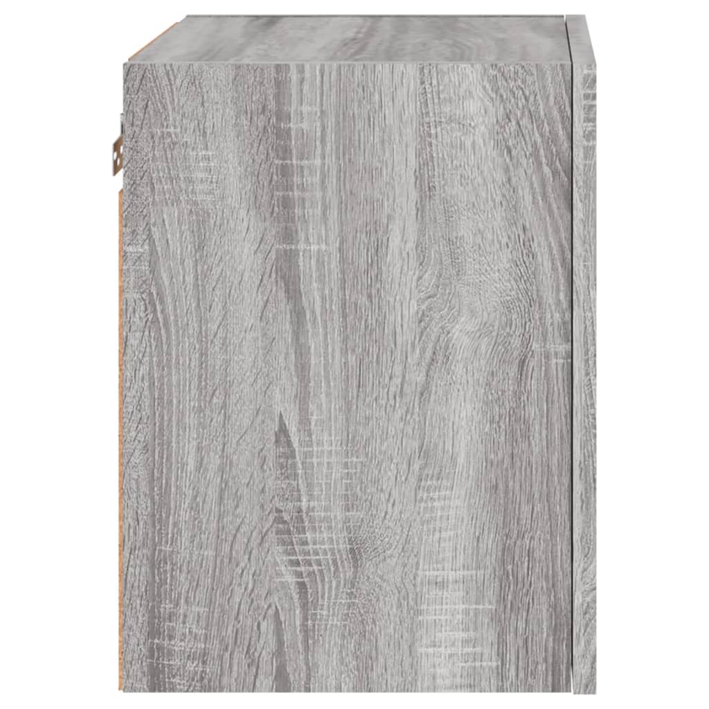 TV wall cabinet gray Sonoma 40.5x30x40 cm wood material