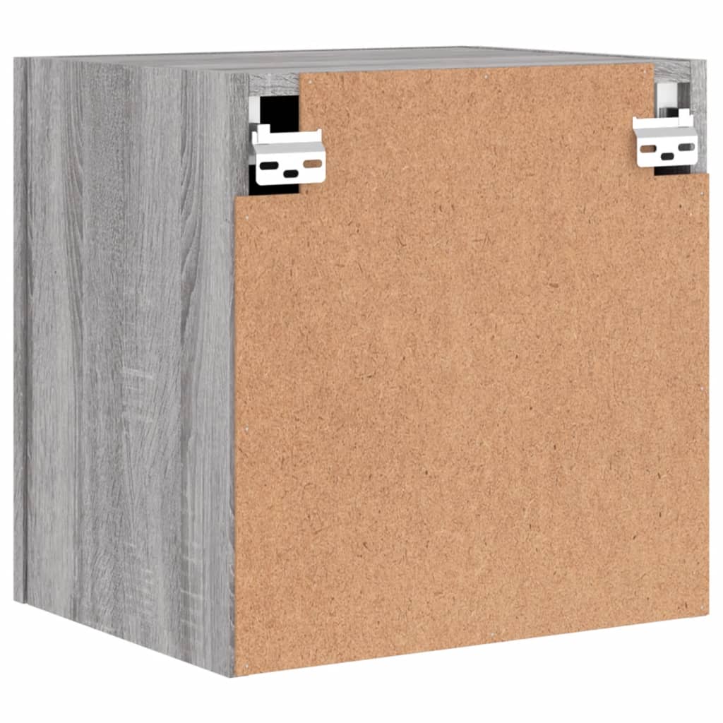 TV wall cabinet gray Sonoma 40.5x30x40 cm wood material