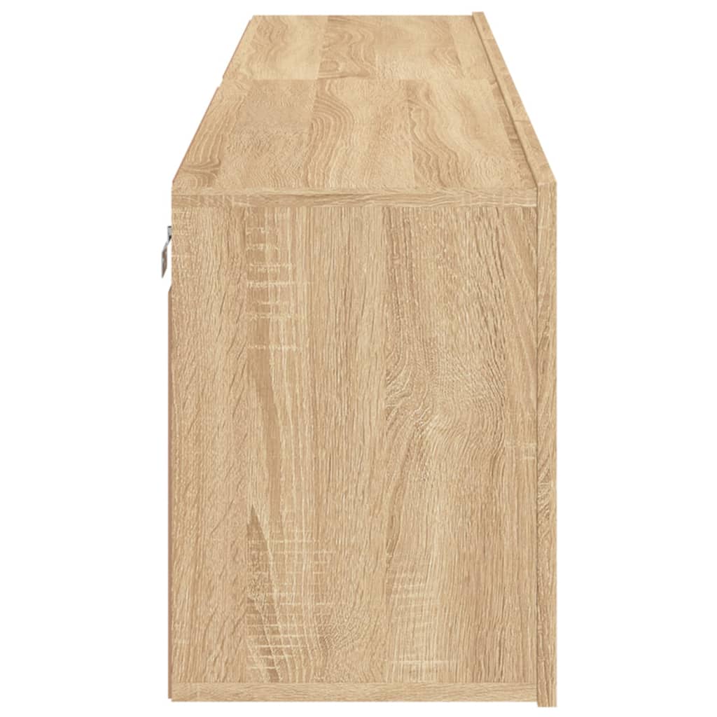 Meubles muraux TV 2 pcs. Chêne Sonoma 80x30x41 cm