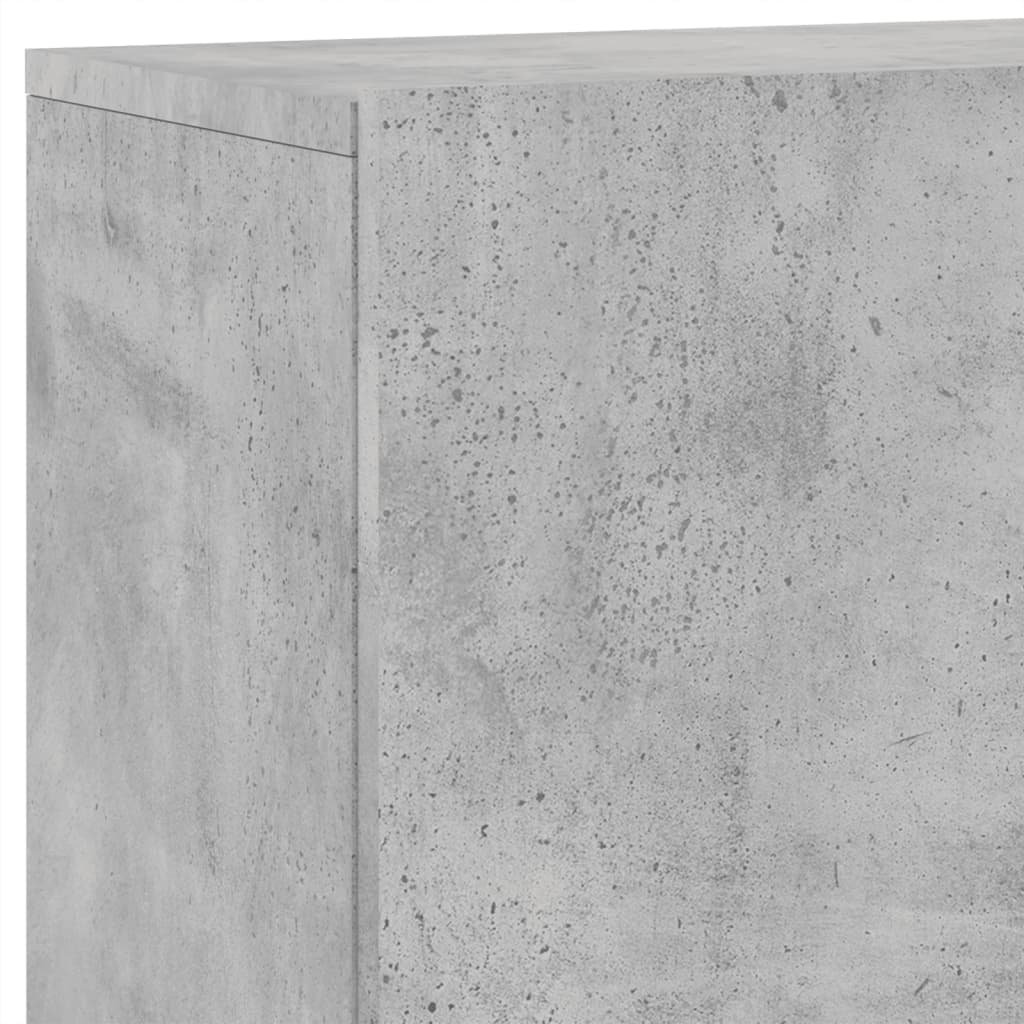 TV wall cabinet concrete grey 100x30x41 cm