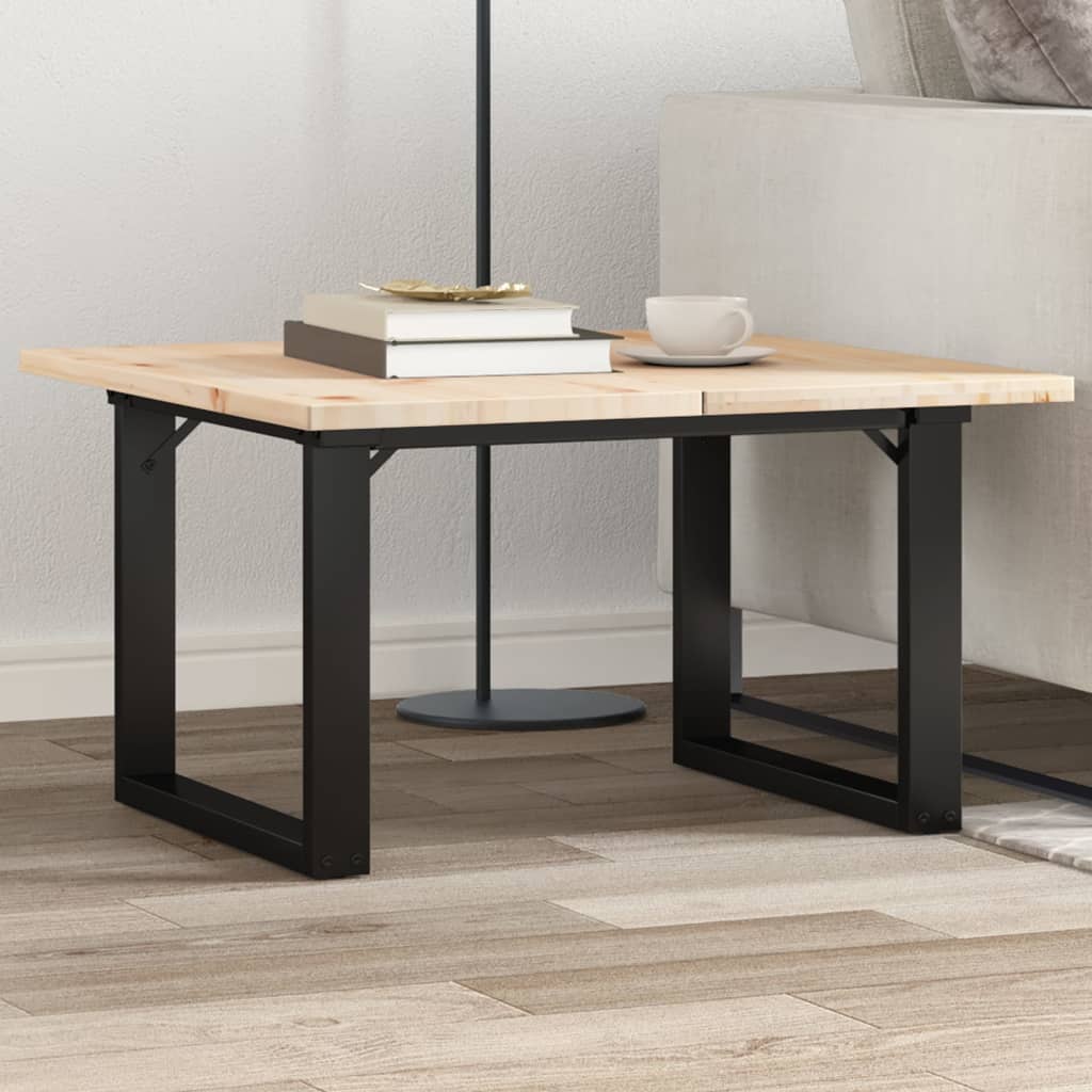 Pieds de table basse O-frame 60x50x38 cm en acier