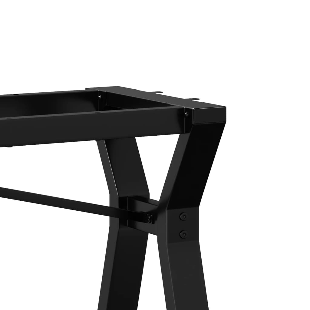 Table à manger en Y avec structure en acier 40x40x73 cm
