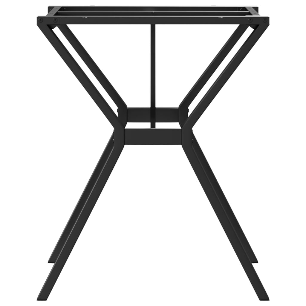 Y-shaped dining table frame 60x60x73 cm cast iron