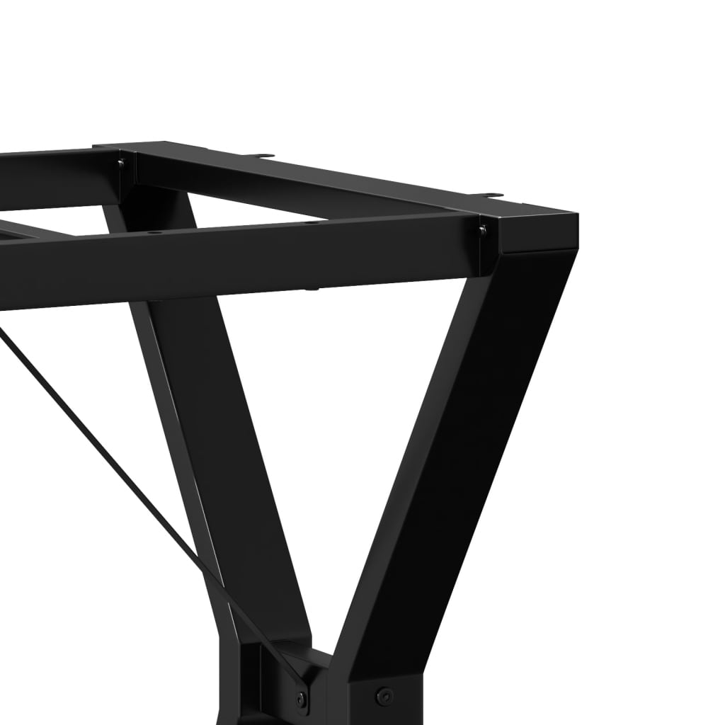 Y-shaped dining table frame 60x60x73 cm cast iron
