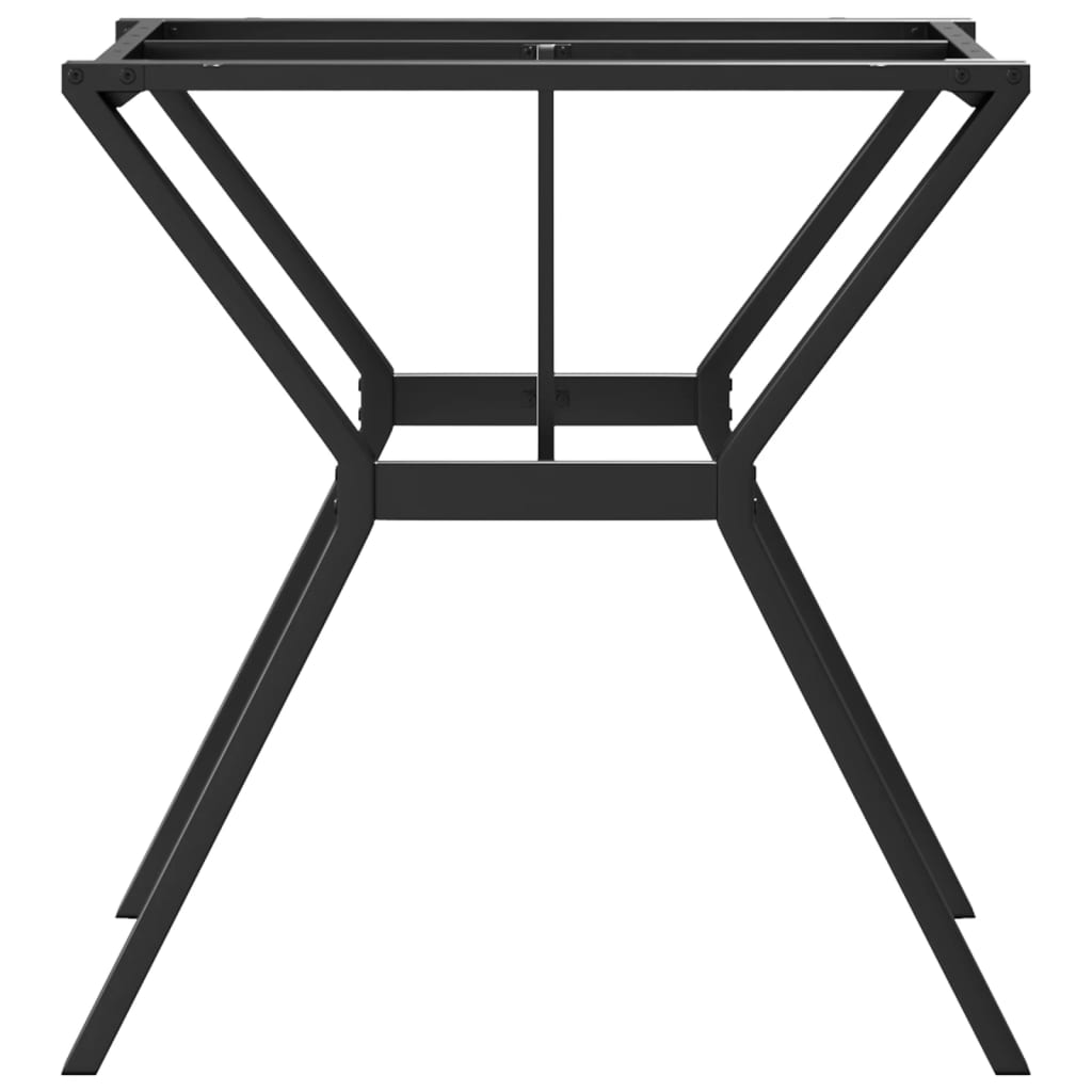 Y-shaped dining table frame 70x70x73 cm cast iron
