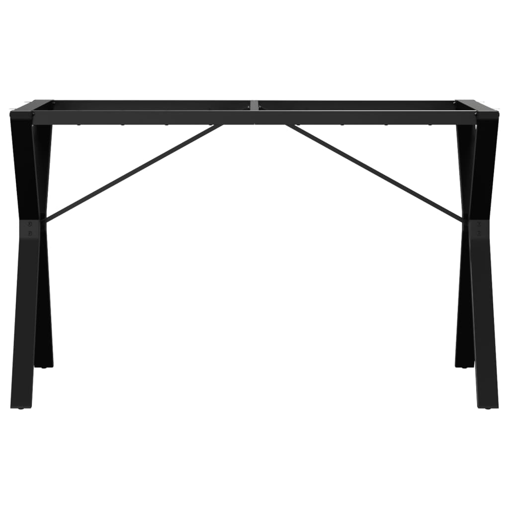 Table à manger en Y avec structure en acier 120x60x73 cm