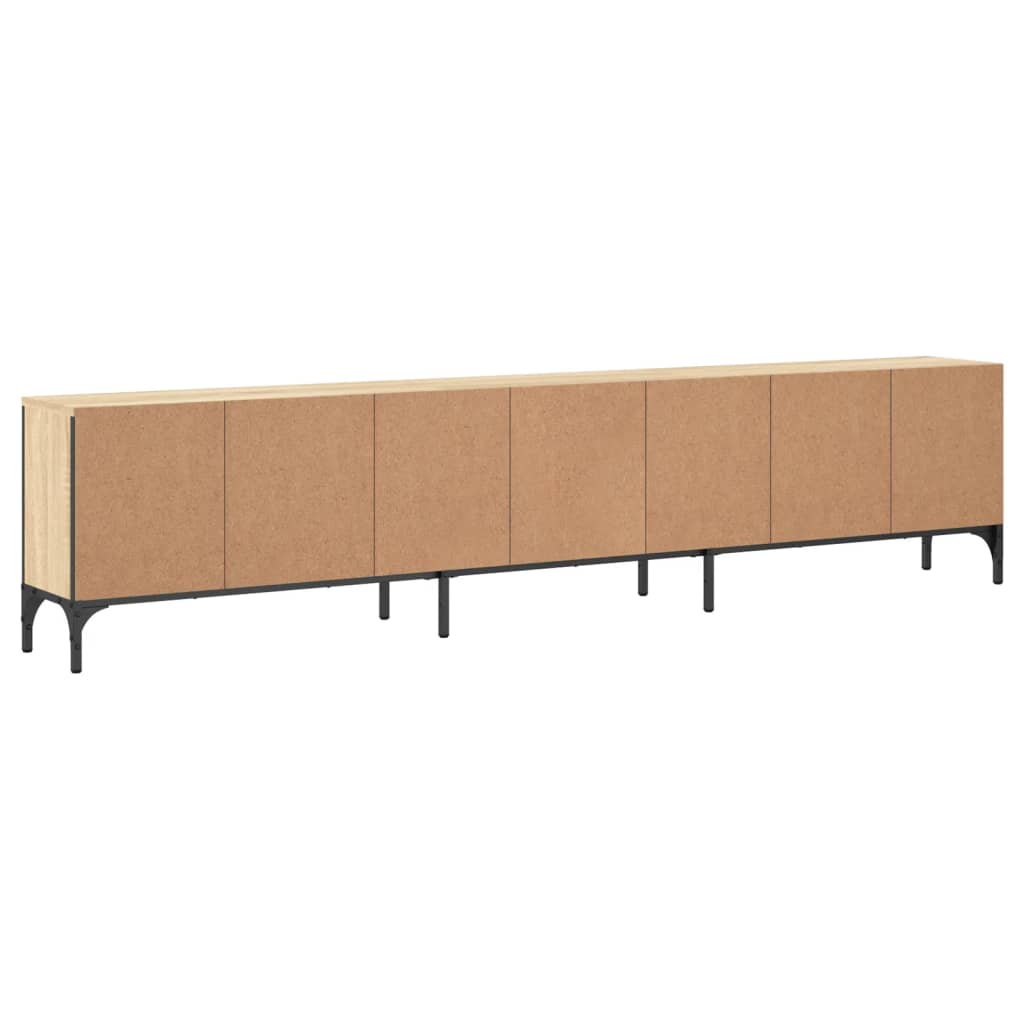 Meuble TV avec tiroir Chêne Sonoma 200x25x44cm matériau bois