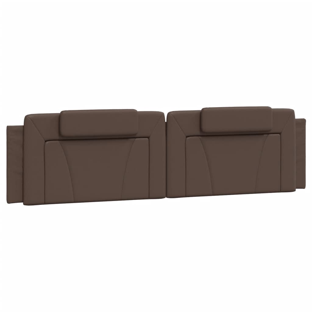 Bettgestell "Viana" mit LED ohne Matratze Braun 200x200 cm