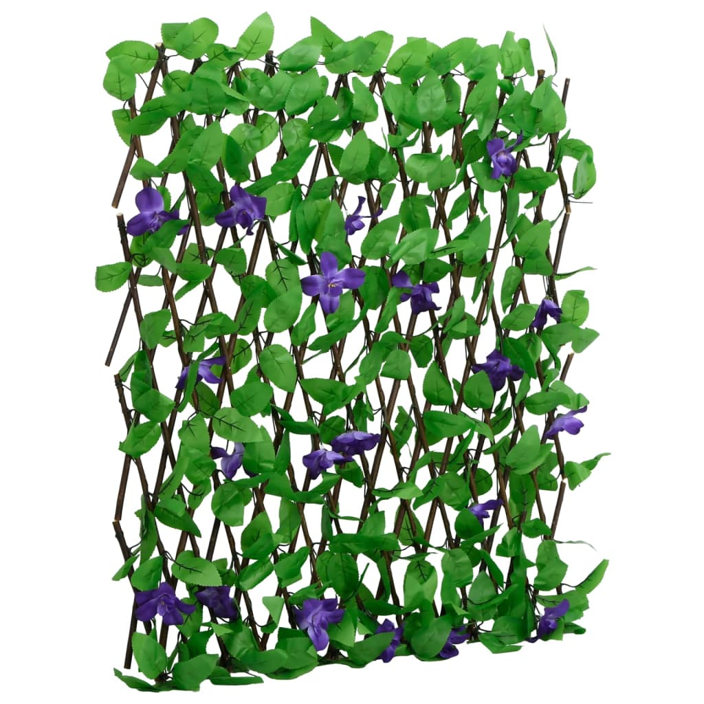 Trellis with Artificial Ivy 5 pcs. Expandable 180x70 cm