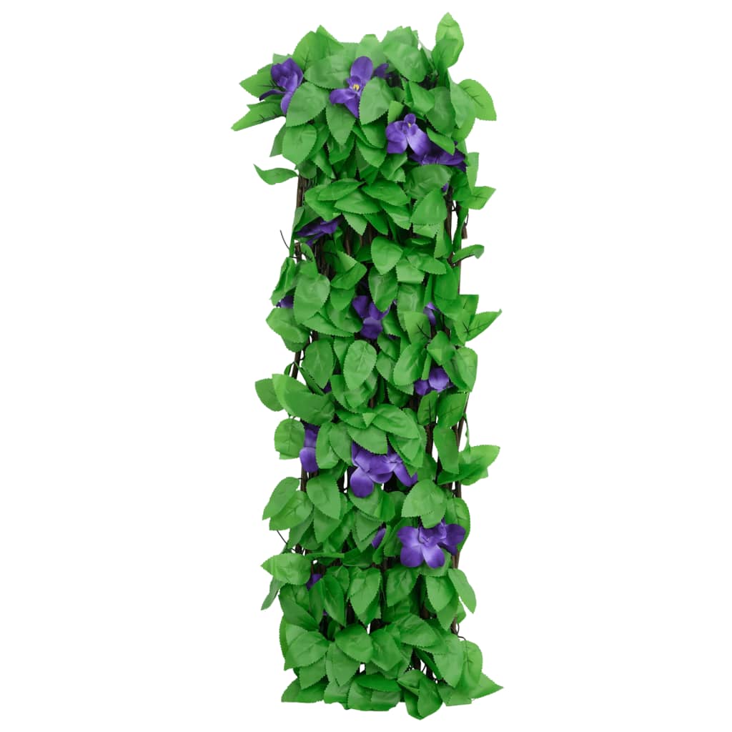 Trellis with Artificial Ivy 5 pcs. Expandable 180x70 cm