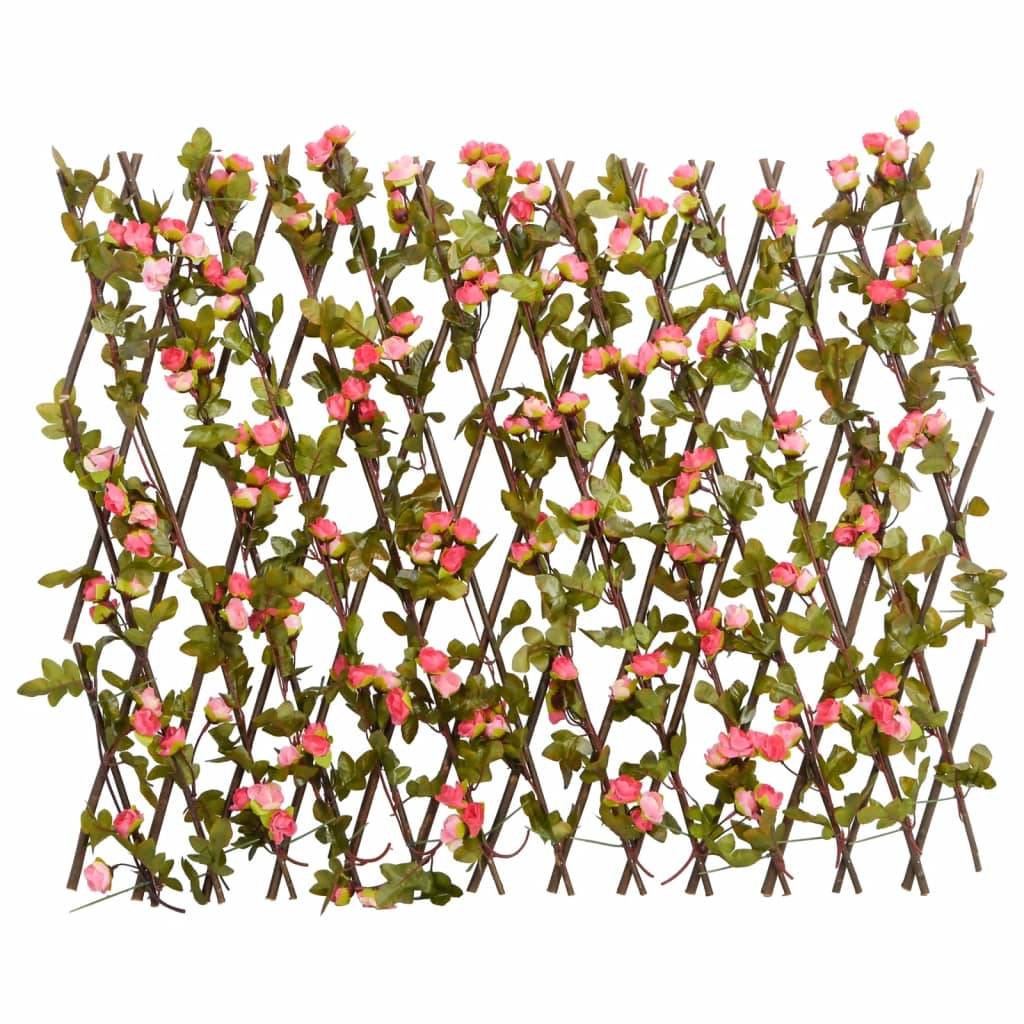 Trellis with Artificial Ivy 5 pcs. Expandable 180x60 cm