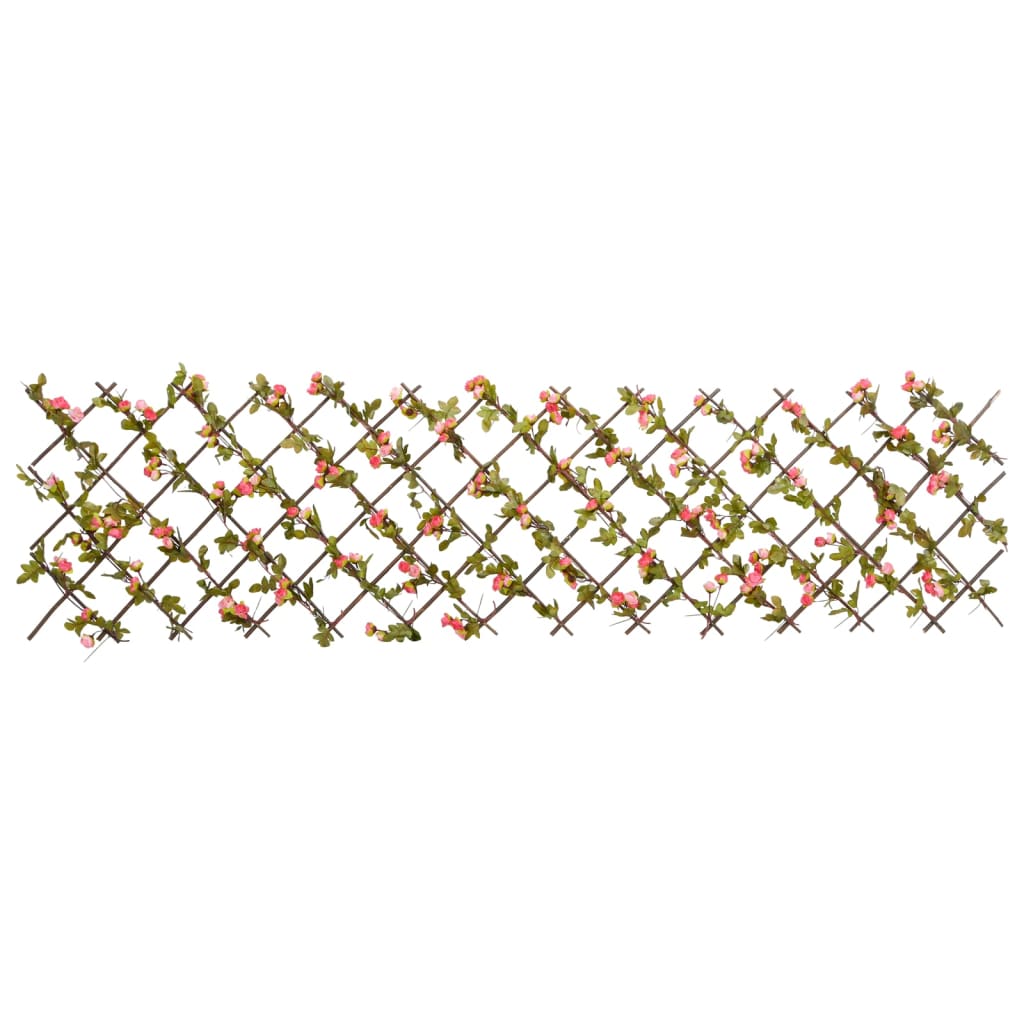 Trellis with Artificial Ivy 5 pcs. Expandable 180x60 cm