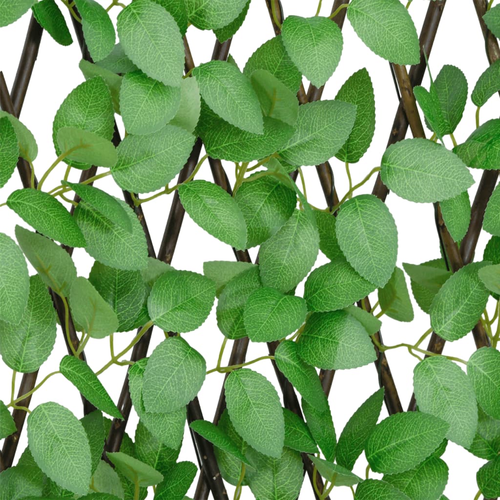 Trellis with Artificial Ivy 5 pcs. Expandable 180x65 cm