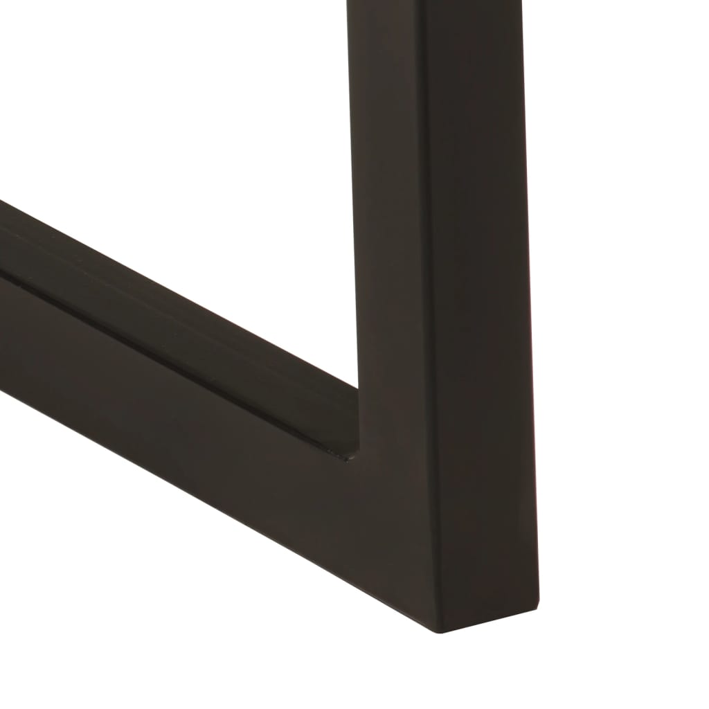 Banc bord d'arbre 105 cm en bois d'acacia massif