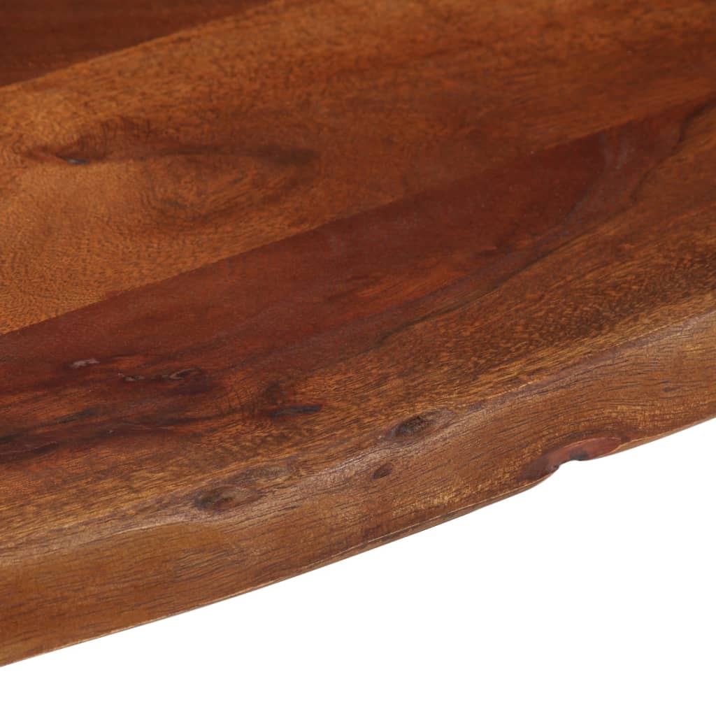 Table basse marron miel 110x55x40 cm bois d'acacia massif