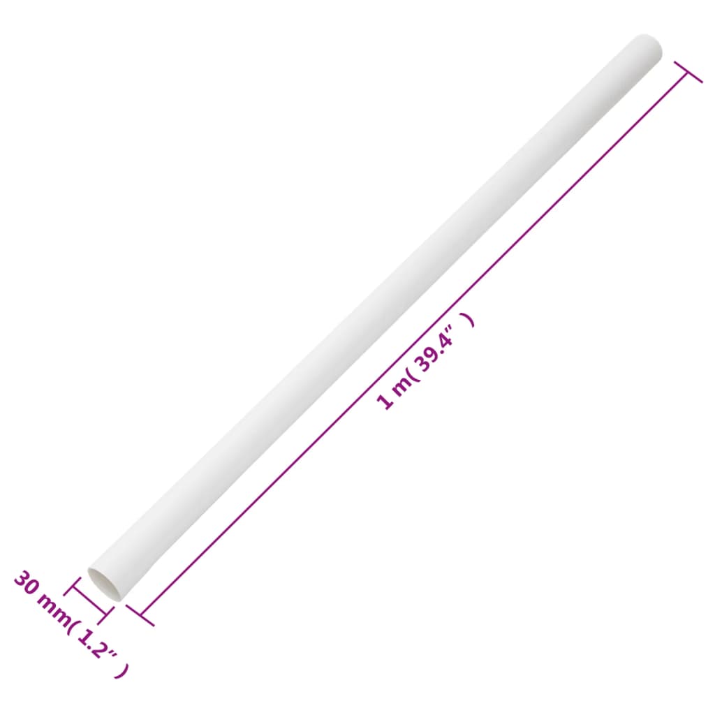 Installationsrohre Ø32 mm 10 m PVC