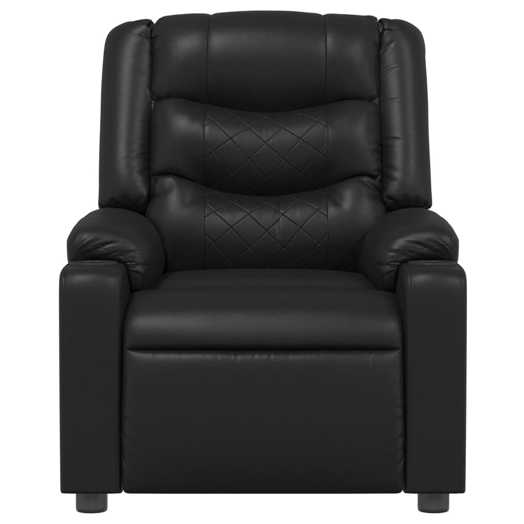 Fauteuil de massage simili cuir noir