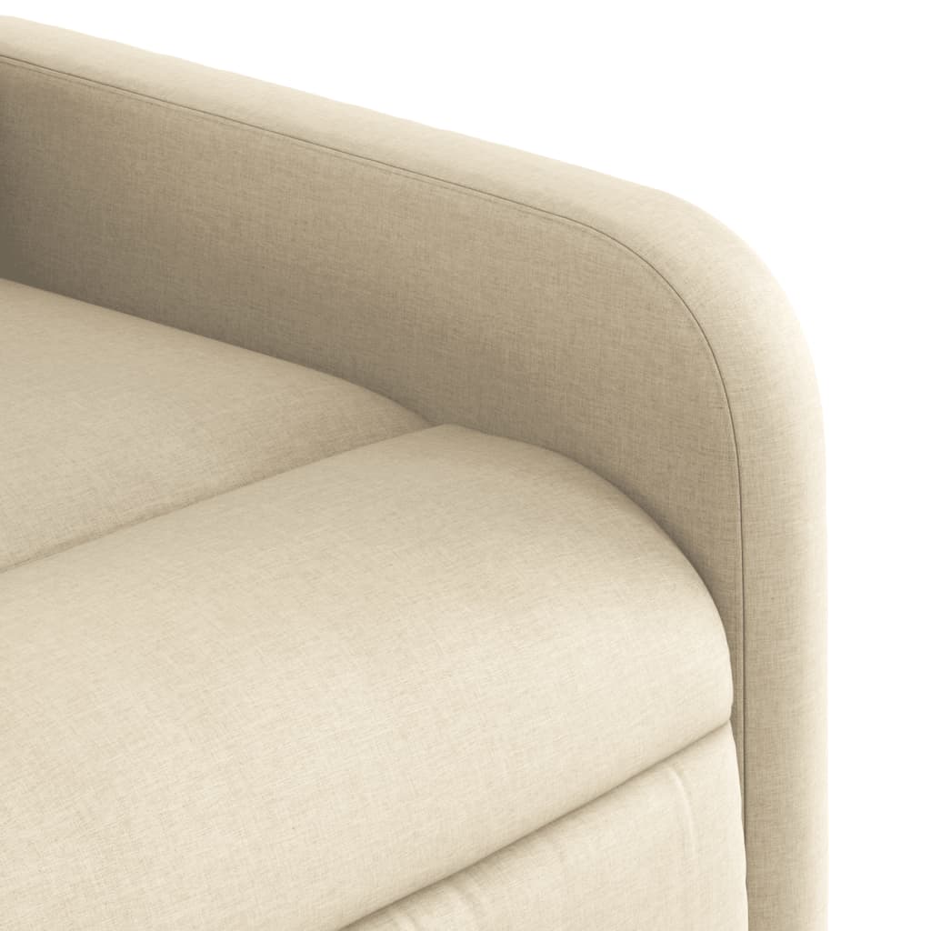 Fauteuil de massage tissu crème