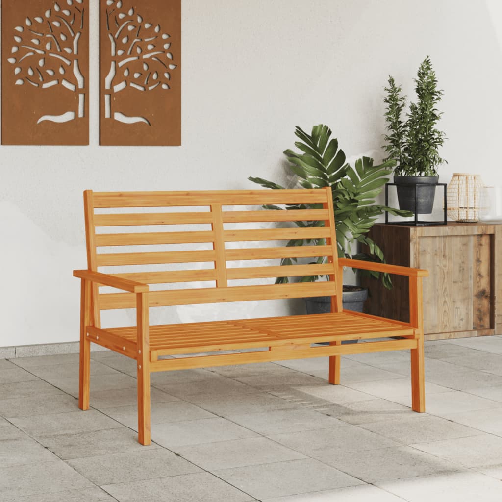 Garden sofa 120 cm solid wood acacia