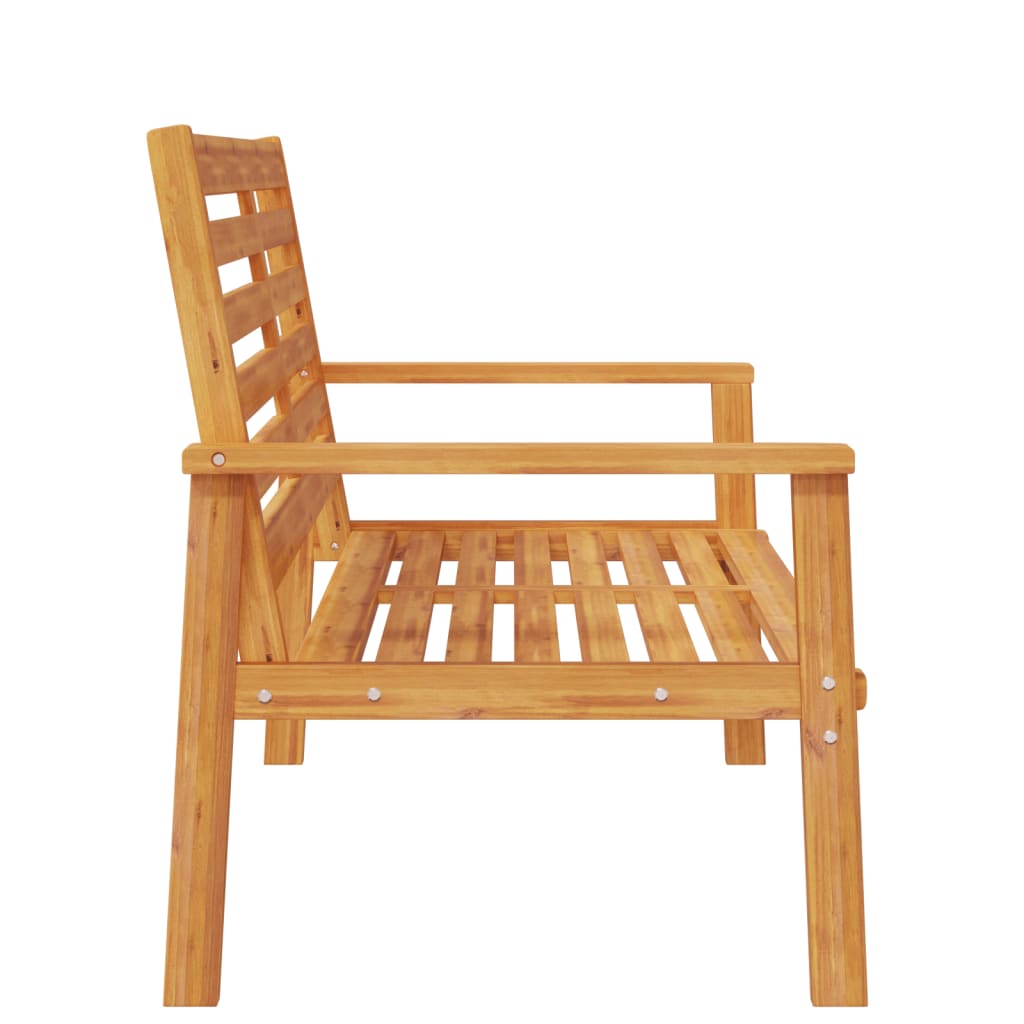 Garden sofa 120 cm solid wood acacia