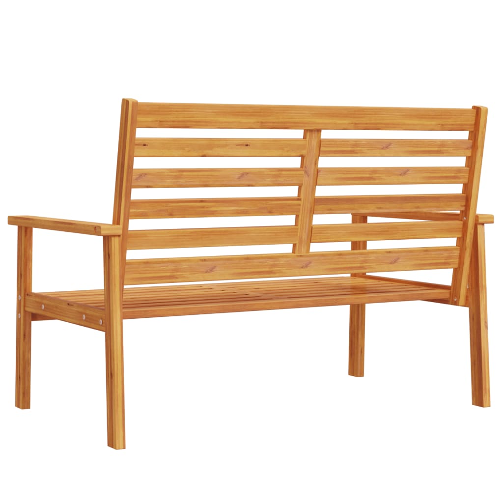 Garden sofa 120 cm solid wood acacia