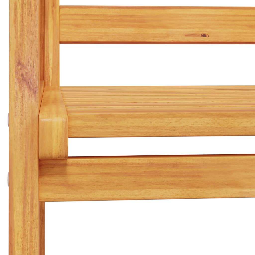 Garden sofa 120 cm solid wood acacia