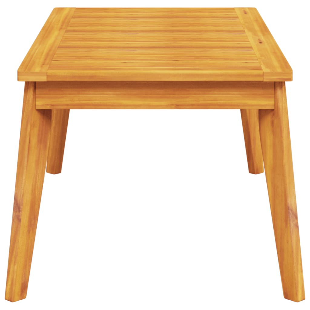 Table à manger de jardin 100x55x45 cm en bois d'acacia massif