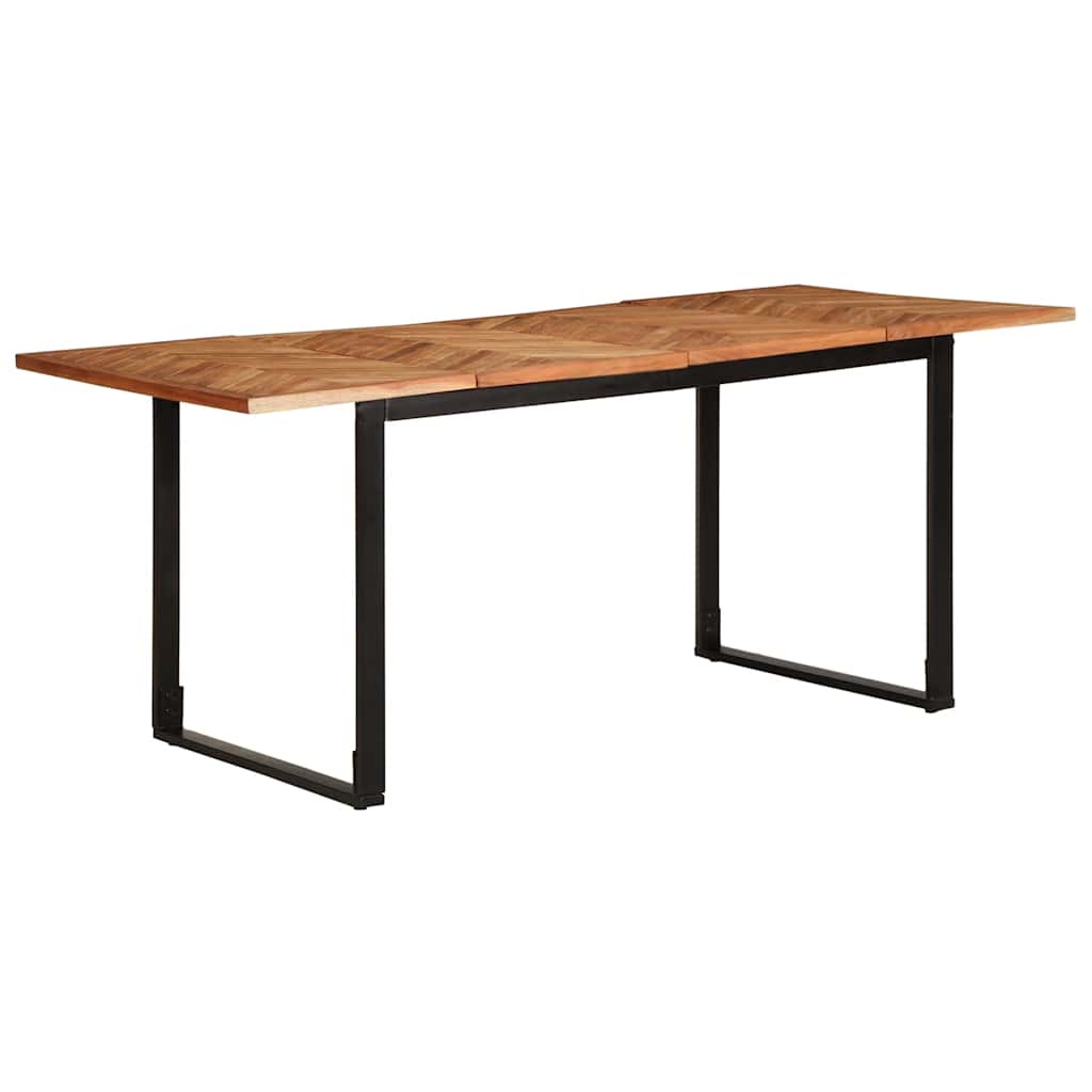 Esstisch 180x90x75 cm Massivholz Akazie