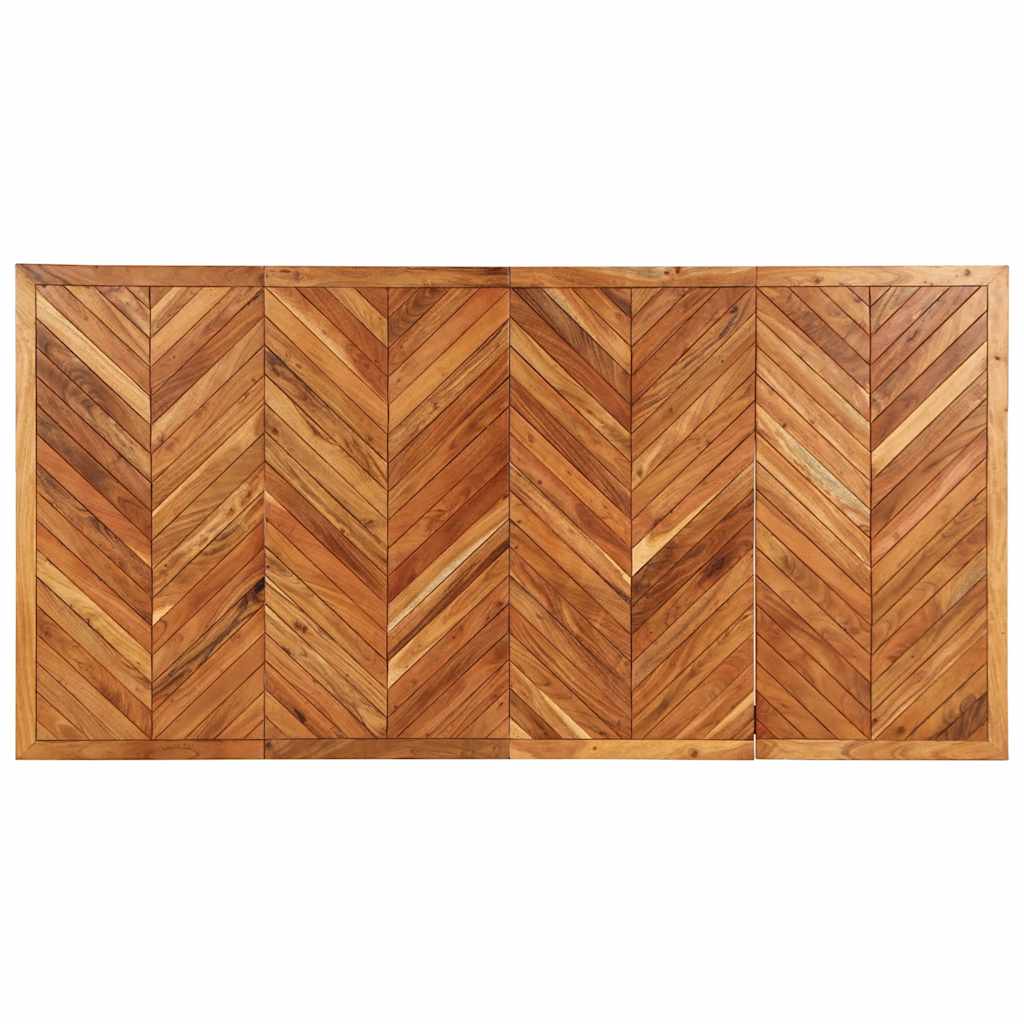 Esstisch 200x100x75 cm Massivholz Akazie