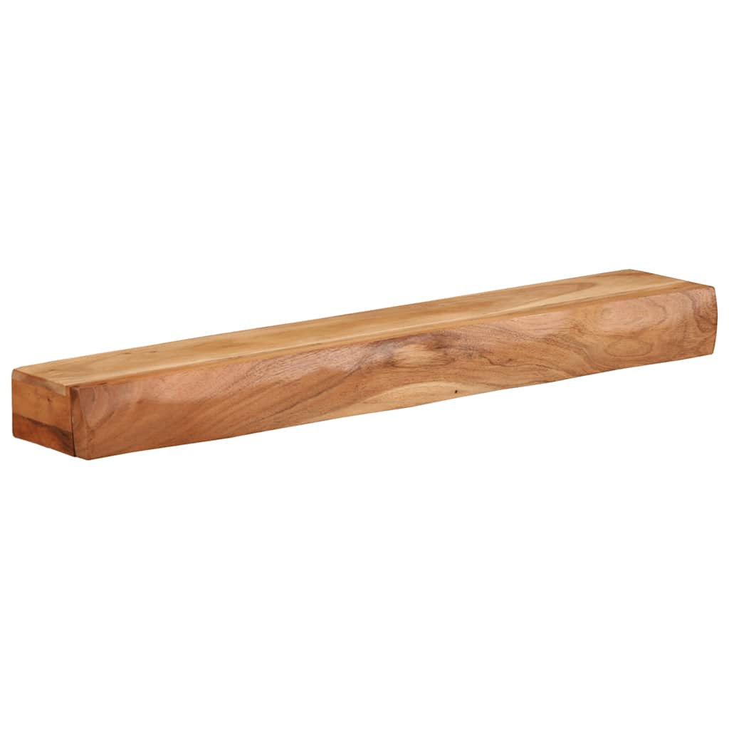 Wandregale 2 Stk. 80x17x8 cm Massivholz Akazie