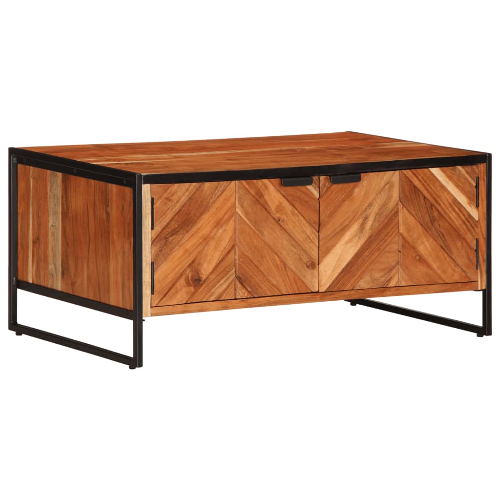 Coffee table 90x55x40 cm solid acacia wood
